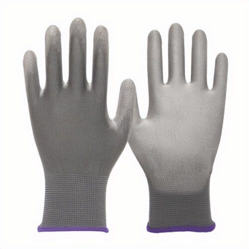 Armor Guys 06-026-L Duty 06-026 General Purpose Gloves, Coated, L, Polyurethane Palm, Gray, Polyurethane Coating