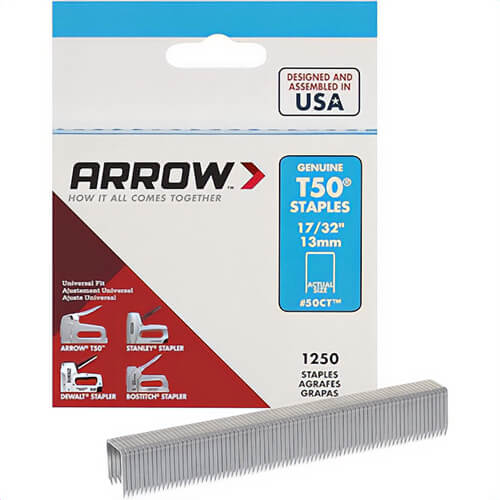 Arrow™ 50CT Heavy Duty Staples, 1,250 pk