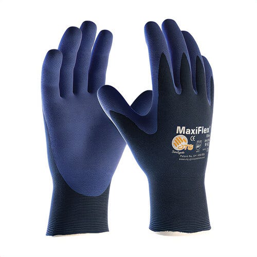 PIP® 34-274/XL ATG® Max* Elite™ Ultra Lightweight General Purpose Gloves, Coated, Extra-Large, Microfoam Nitrile Palm, Nylon