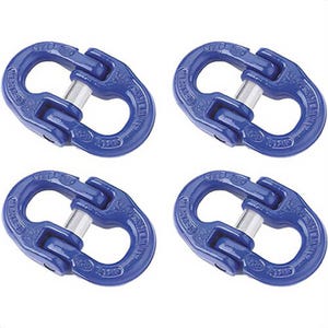YOKE® X-015-10 Chain Connecting Link, 4 tonne WLL, for 3/8 in, 10 mm Chain, Grade 100, 4:1 Design Factor