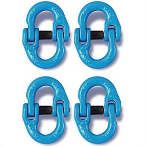 YOKE® X-015-13 Chain Connecting Link, 6.7 tonne WLL, for 1/2 in, 13 mm Chain, Grade 100, 4:1 Design Factor