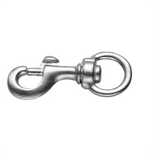 Baron 225B-5/8 Swivel Eye Bolt Snap, 5/8 in, 3-1/4 in L, 5/8 in, Bronze