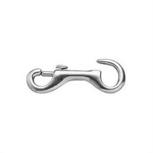 Baron 229 Open Eye Chain Snap, 1/4 in, 2-3/8 in L, 1/4 in, Electro-Plated Galvanized Zinc