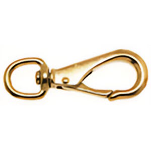 Baron 251B-2 Bronze Swivel Eye Snap, 3/4 in Eye
