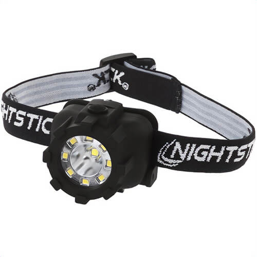 Bayco® NSP-4604B Nightstick® NSP Head Lamp, LED Bulb, Engineered Polymer Housing, 100 lumens