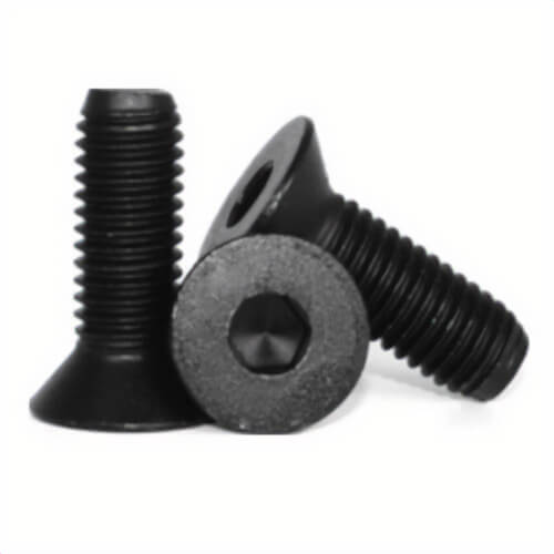 BBI® 211205 Flat Socket Cap Screw, 3/8-16, 1/2 in OAL, Alloy Steel, 3A Grade