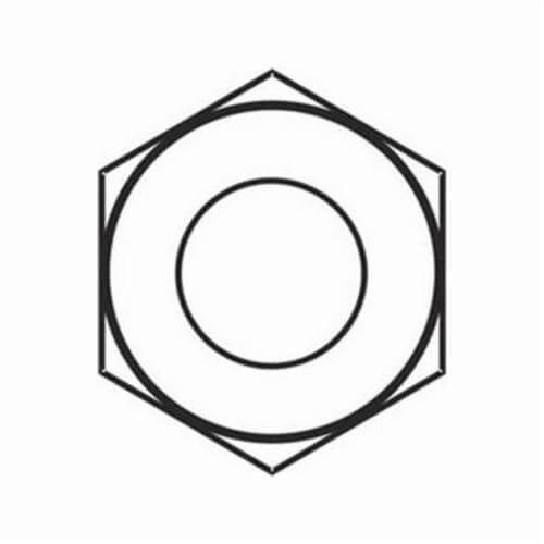 BBI® 270050 Hex Nut, M12x1.75, Zinc Yellow, 10 Material Grade