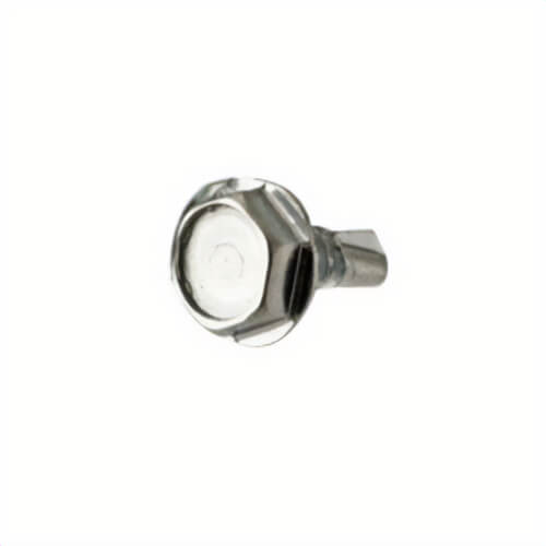 BBI® 693626 Fully Threaded Self-Drilling Screw, #8-18, 1-1/4 in OAL, K-Lath Head, Low Carbon Steel, Zinc CR+3