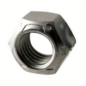 BBI® 825250 Cone Lock Nut, 3/4-10, Metal/Medium Carbon Steel, Zinc CR+3/Waxed, C Material Grade, Right Hand Thread