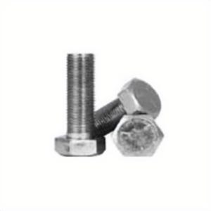 BBI® 847672 Partially Threaded Cap Screw, 1-8, 3-1/2 in L Under Head, 5 Grade, Medium Carbon Steel, Zinc CR+3