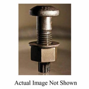 BBI® 496224 Heavy Partially Threaded Structural Bolt, 3/4-10, 2-1/2 in L Under Head, Medium Carbon Steel, Plain