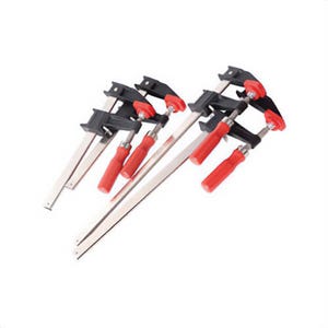 Bessey® GSCC4PK Regular Duty Clutch Style Bar Clamp, 2-1/2 in D Throat