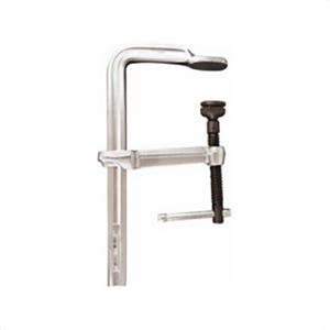 Bessey® ClassiX™ GSM30 Welding Bar Clamp with Heavy Duty Pad, 12 in Clamping, 5-1/2 in Throat Depth, Steel Bar