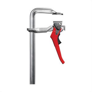 Bessey® LC8 Rapid-Action Lever-Style Bar Clamp, 4 in D Throat, 8 in Clamping, Pivoting Swivel