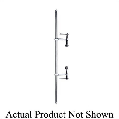 Bessey® Double Force SLV150M Variable Bar Clamp, 60 in Clamping, 4-3/4 in D Throat, 13-1/2 to 68 in Spreading, Lever Handle, Steel Bar
