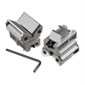 Bessey® VAD Multi-Angle Pad, Use with TG, GZ and GMZ Screw Clamp and 2400 Series Clamp, 2 x 7/8 in Surface Tip, 45 mm W Face Jaw