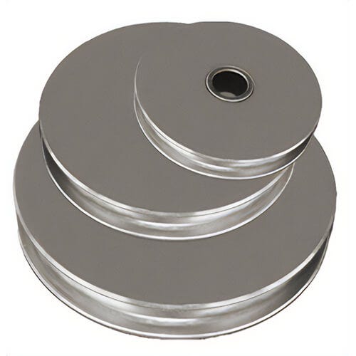 Block Division 00208 Sheave with Bronze Bushings, 2 in