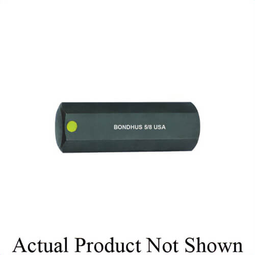 Bondhus® 33200 ProHold® Driver Socket Bit, 36 mm, 2-1/2 in L Bit