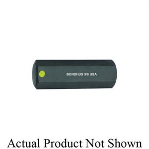 Bondhus® 33200 ProHold® Driver Socket Bit, 36 mm, 2-1/2 in L Bit