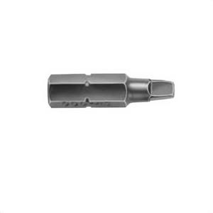 Bosch 29050 Screwdriver Insert Bit, R2 Square Recess Point, 1 in OAL, Hex Shank, Tempered Steel