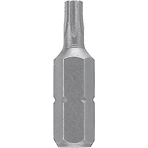 Bosch 37159 Screwdriver Insert Bit, T15 Torx® Point, 1 in OAL, Hex Shank, S2 Tool Steel