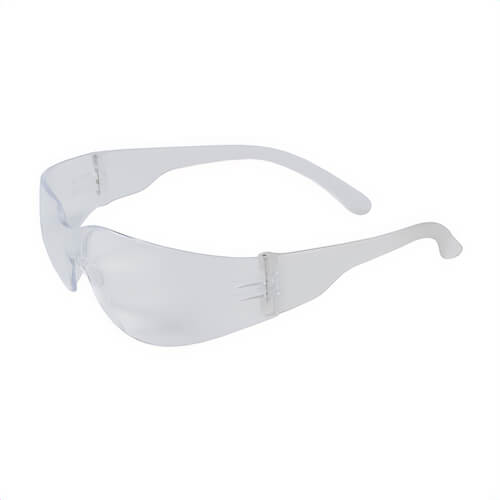 Bouton® 250-00-0900 Zenon Z11sm™ Lightweight Protective Glasses, Anti-Scratch, Clear Lens, Rimless Polycarbonate/PVC Frame