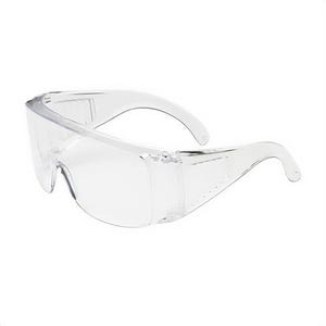 Bouton® 250-99-0900 The Scout™ Dual Lens Protective Glasses, Anti-Scratch, Clear Lens, Full Framed Frame, Clear