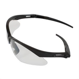 Bouton® 250-AN-10520 Anser™ Optical Dual Safety Glasses, FogLess® 3Sixty™, Clear Lens, Semi-Rimless Frame, Black