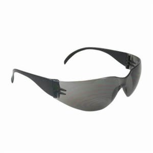 Bouton® 250-01-0001 Zenon Z12™ Lightweight Protective Glasses, Anti-Scratch, Polycarbonate Gray Lens and Rimless Frame, Black
