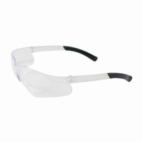 Bouton® 250-06-0000 Zenon Z13™ Lightweight Protective Glasses, Anti-Scratch, Clear Lens, Rimless Frame, Polycarbonate Frame & Lens