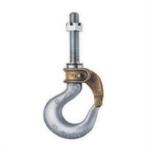 Bullard® 1051134 BL-K Golden Gate® Long Length Shank Hook with Tip-Lok® Self-Closing Gate, #16 Trade, 33 ton Load