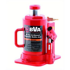 BVA® J18302 Air/Manual Bottle Jack, 30 ton