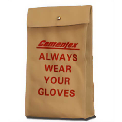 Cementex CGB16 Canvas Glove Storage Bag, 16 in