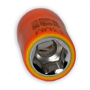 Cementex IS38-13M 6PT Socket, 13 mm, 6 point, 3/8 in Square Drive