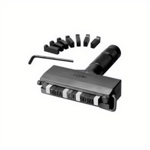 C.H.Hanson® 27621 Stamp Holder, 12 Bands, 1/8 in H Character, Alloy Steel