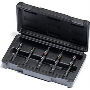 Champion Cutting Tool DT22HEX-SET-NC5, 1/4-1/2 NC Sizes, 5 pc