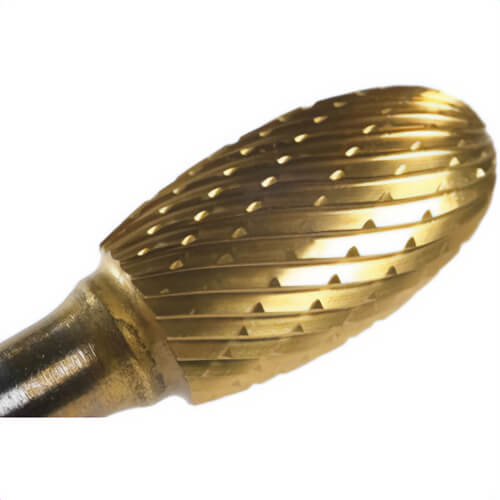 Champion Cutting Tool SE1 Titanium Double Cut Carbide Bur