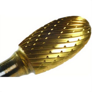 Champion Cutting Tool SE3 Titanium Double Cut Carbide Bur