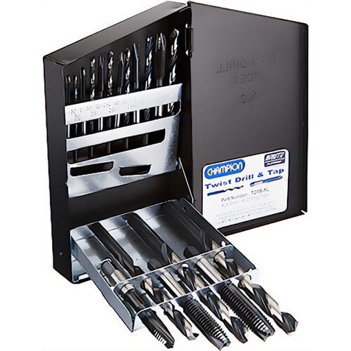 Champion Cutting Tool TD18-XL Combo Tap and Drill, XL22-/XL5 BR