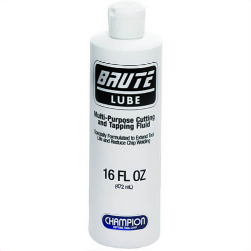 Champion Cutting Tool XLUB16 BruteLube Cutting Fluid, 16 oz