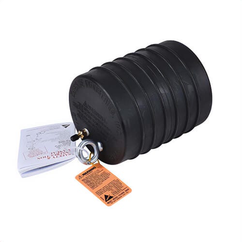 Cherne® 041386 Pneumatic Pipe Plug, 8 in Pipe, 17 psi Working, 40 ft Head, Natural Rubber, Domestic