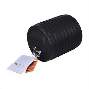 Cherne® 041394 Pneumatic Pipe Plug, 10 in Pipe, 17 psi Working, 40 ft Head, Natural Rubber, Domestic