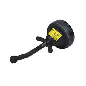 Cherne® 268068 Iron Grip™ Mechanical Pipe Plug, 6 in Nominal, Cast Iron, 1/2 in MNPT bypass, 5.57 to 6.12 in Usage Range