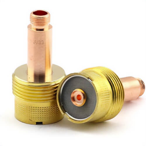 CK Worldwide 45V64 Gas Lens Collet Body, 2 pk