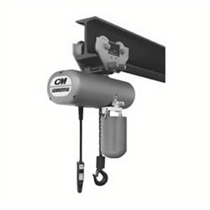 CM® 9575 635 Low Headroom Manual Plain Trolley, 3 ton Load, 4 to 5-5/8 in