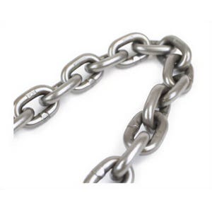 CM® 635131 Load Chain, T/H, D/B, Oiled, 0.312 in dia, 39/125 in, for Electric Chain Hoists, 1.5-2 ton