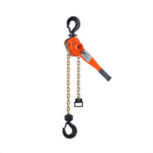 CM® BAN60020 Bandit™ Ratchet Lever Hoist, 2 Reeving, 22 in Headroom, 2.19 in Throat Opening, 20 ft Standard Lift, 6 ton