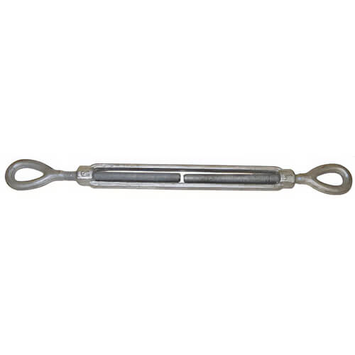 CM® 1206EE Eye/Eye Turnbuckle, 5,200 lb Working Load Limit, 3/4 in Thread, 6 in Take Up