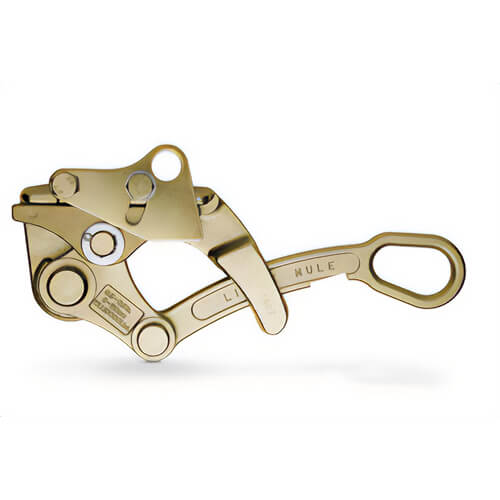 CM® 04466W Little Mule® Hot Line Wire Grip, Spring Loaded, Notched, Fine, 20,000 lb, 1.25 in, 1,130 MCM® Maximum Wire