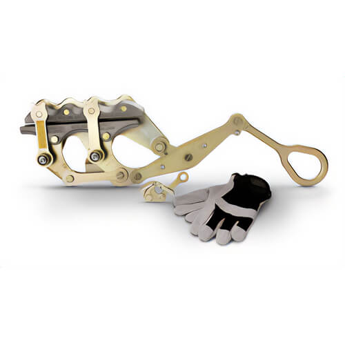 CM® 04475W Little Mule® Parallel Wire Grip, Spring Loaded, Fine, 20,000 lb, 1.8 in, 2,312 MCM® Maximum Wire